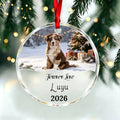 Always Be Loved-Personalized Pet Photo Memorial Christmas Ornament