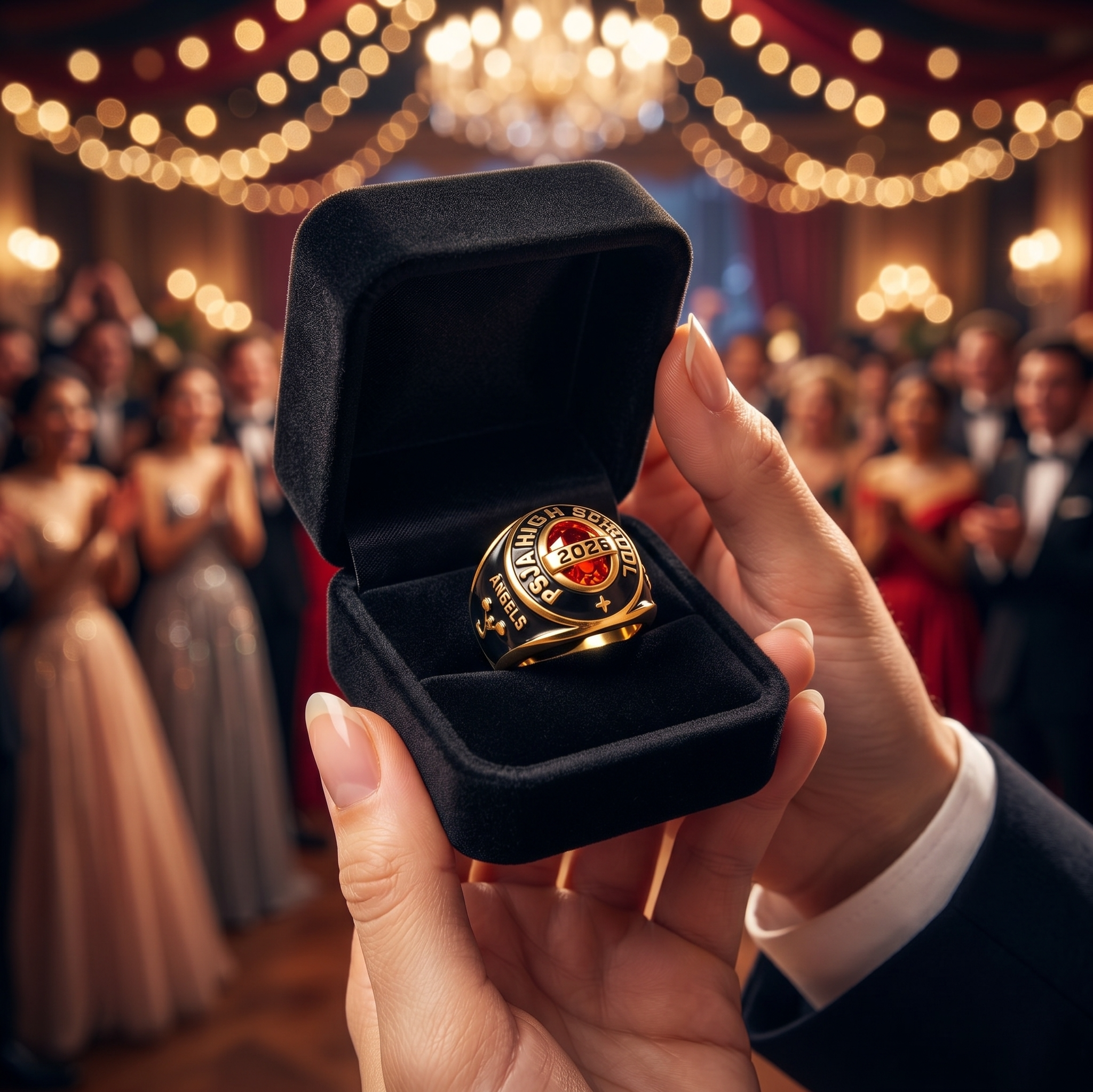 Class of 2026 Graduation Custom Birthstone Class Ring Mementos Graduate Gift