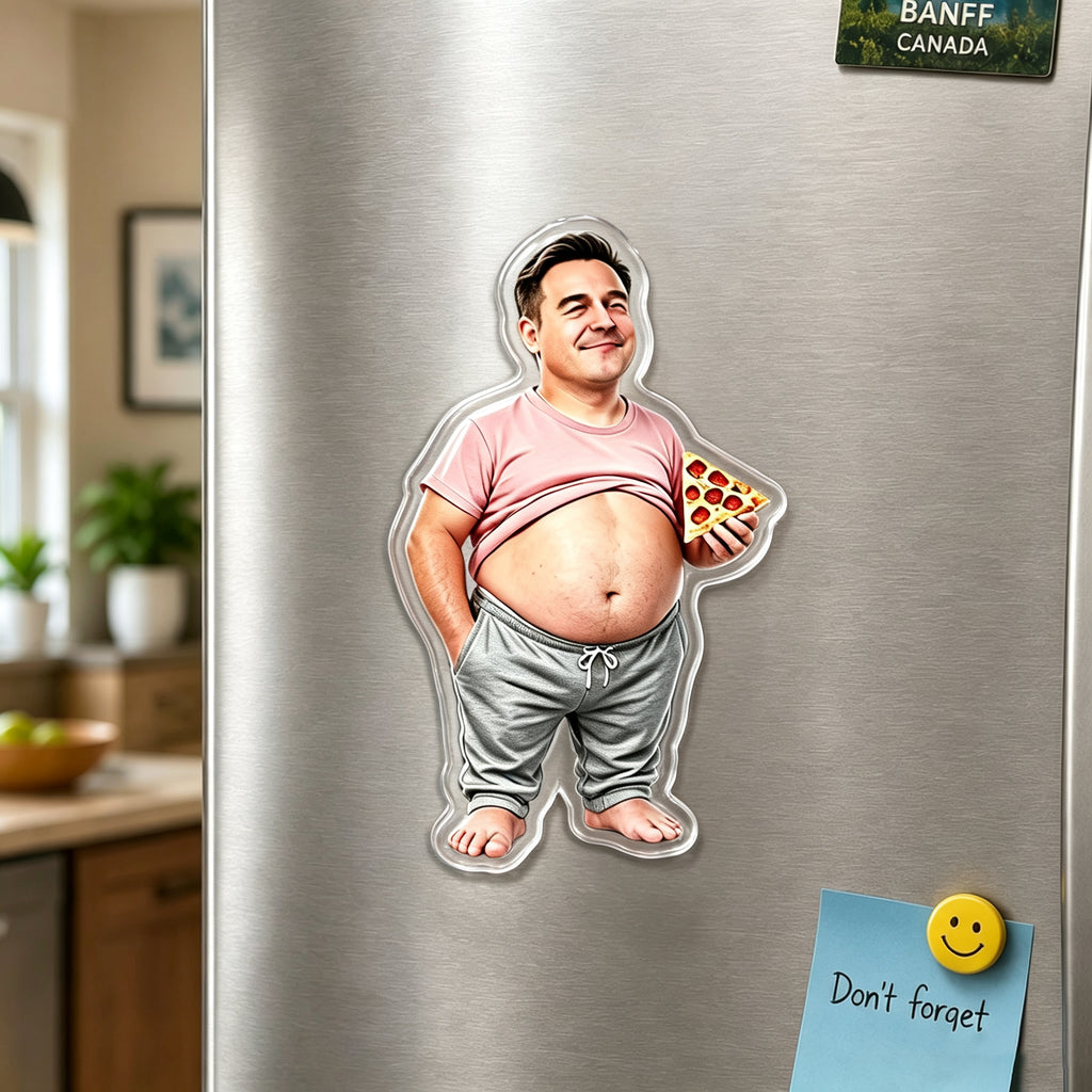 Custom Funny Photo Fart Squishy Fridge Magnet