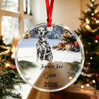 Always Be Loved-Personalized Pet Photo Memorial Christmas Ornament