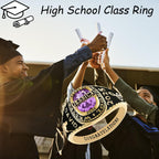Class of 2026 Graduation Custom Birthstone Class Ring Mementos Graduate Gift