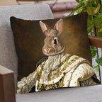 Personalized Pet Portrait Cushion Cover-Custom Memorial Pillowcase Sympathy Gift For Pet  Lovers