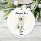 Always Be Loved-A Christmas Ornament for a Pet Who Will Never Be Forgotten-Custom Photo Cernamic Ornament