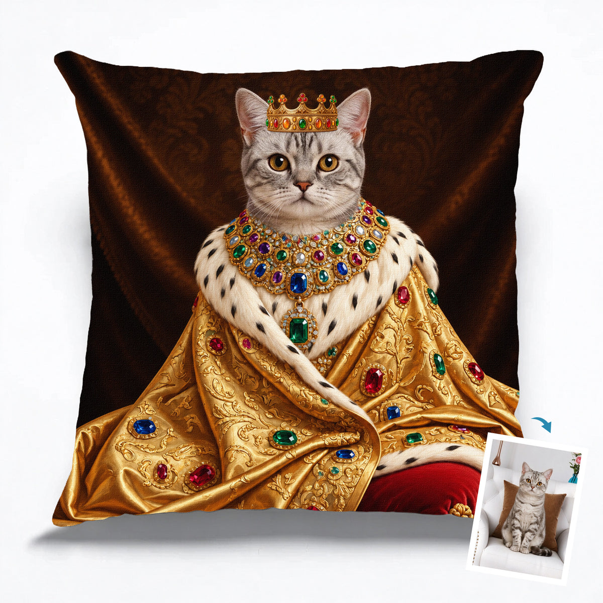 Custom Funny Portrait Pet Photo