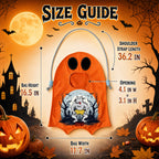 Personalized Spooky Monster Trick or Treat Bag, Custom Name Halloween Candy Tote for Kids