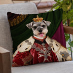Custom Royal Pet Renaissance Pillow–Perfect Home Decor & Gift for Pet Lovers