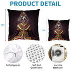 Custom Photo Royal Pet Portrait Pillow Cover For Pet Lovers