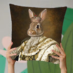 Personalized Pet Portrait Cushion Cover-Custom Memorial Pillowcase Sympathy Gift For Pet  Lovers